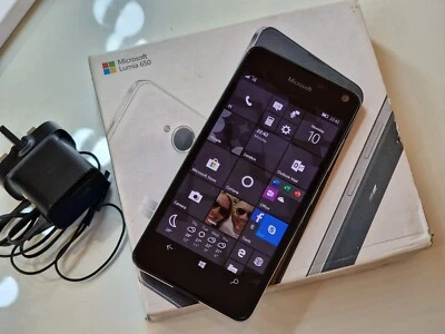 Microsoft Lumia 650 Factory Unlocked Black on Win 10 Mobile Latest Version #8 - Image 1 of 4