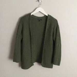 Art class Chunky Cardigan size 10/12 green knit boho fall cozy - Picture 1 of 5