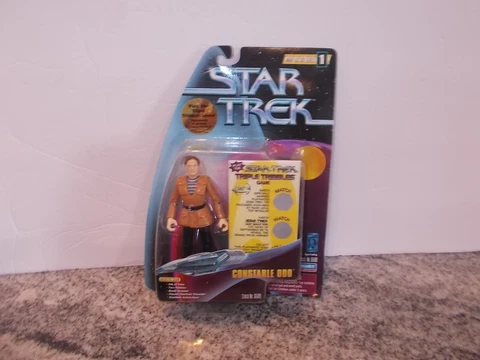 Star Trek Warp Factor Series Constable Odo Action Figure Playmates 1997 Cover