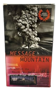 Message From The Mountain Johnston Ridge Observatory Mount Saint Helen VHS - Picture 1 of 6