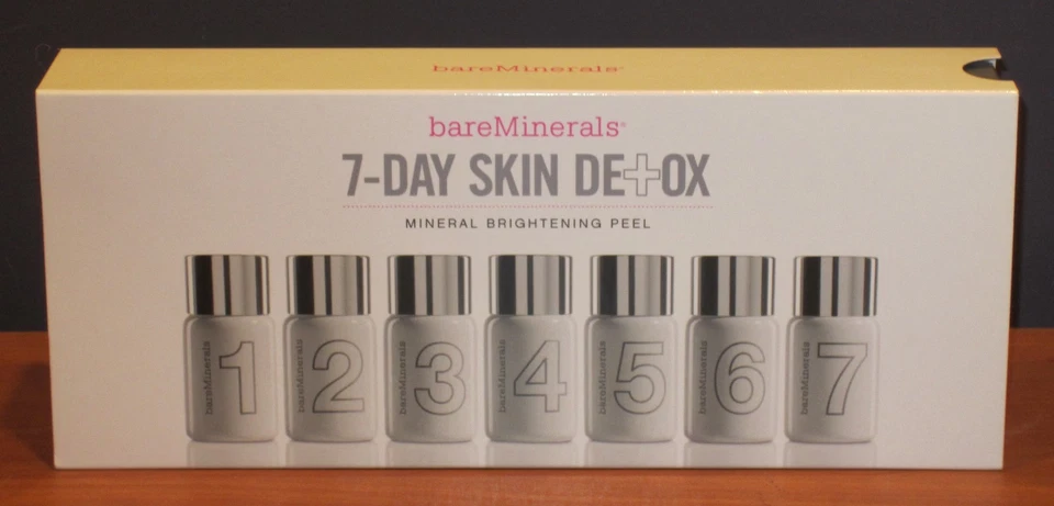 BareMinerals 7 días desintoxicación mineral iluminador exfoliante para la piel $75 nuevo en caja Foto 1 de 1