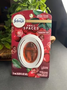 Febreze Small Spaces 0,25 Unzen Limited Edition Cranberry Tart Lufterfrischer - Bild 1 von 2