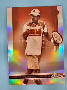 2024 Topps Cromo Tenis SEPIA REFRACTOR RC Mackenzie McDonald #78 - Imagen 1 de 2