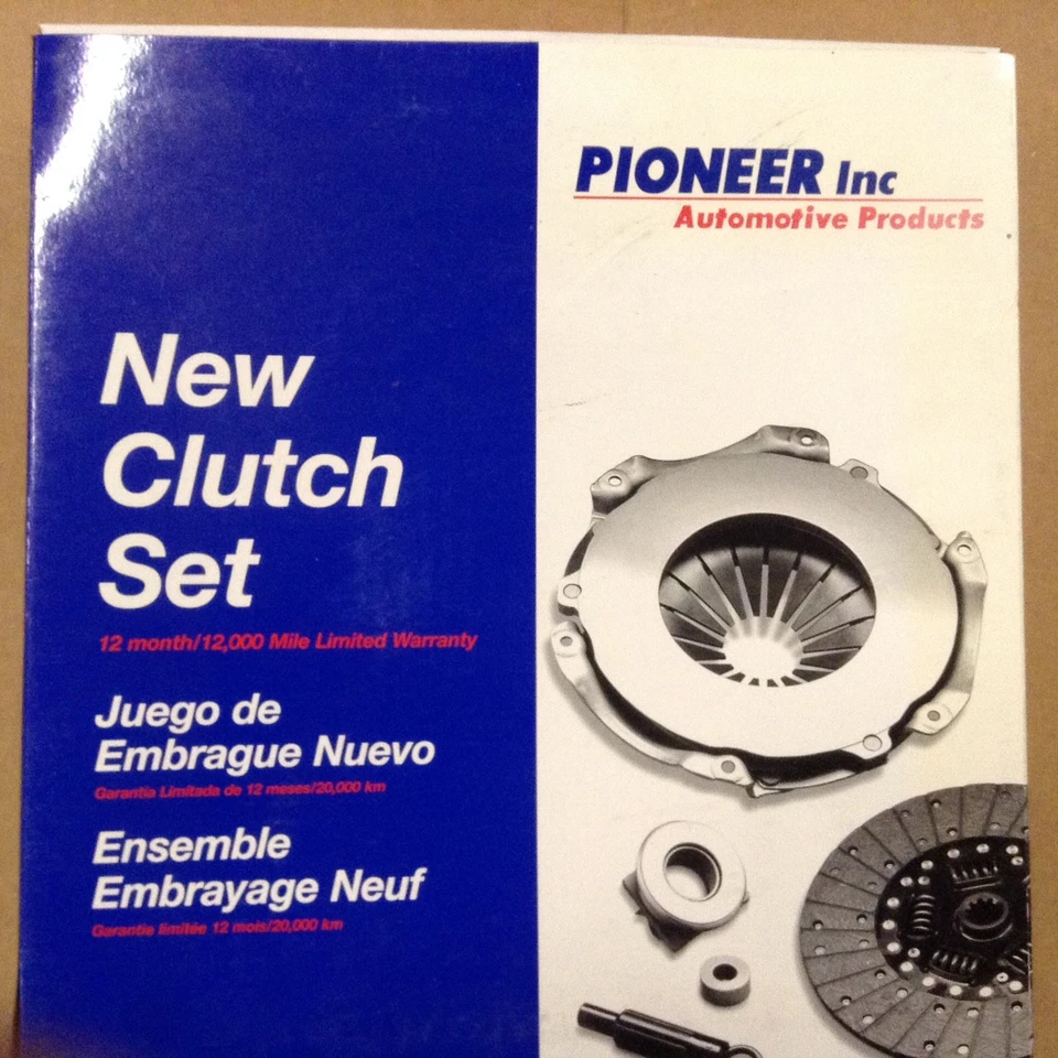 NOVO Kit de Disco de Embreagem Pioneer 10-018 Premium - Compatível com 81-87 Mazda 323 GLC - Imagem 1 de 4