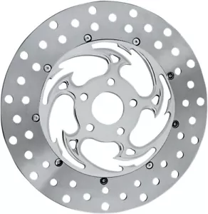 Savage Floating Front Left Brake Rotor 330mm Chrome RC Components ZSSFLT-85C-F2K - Picture 1 of 1