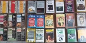 Offerta Lotto: + di 30 Audiocassette Classica Opera con contenitore/espositore - Foto 1 di 22