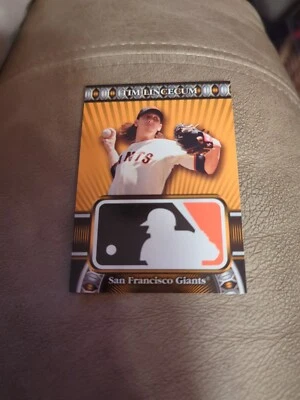 2010 Topps Logoman HTA Tim Lincecum San Francisco Giants #HTA-18 - Image 1 of 2