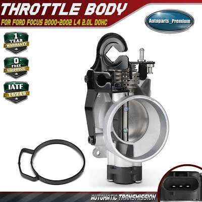 Cuerpo del acelerador para Ford Focus 2000 2001 2002 L4 2,0 L DOHC transmisión automática Foto 1 de 4