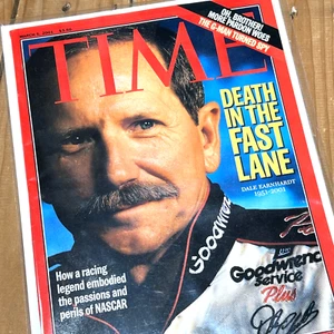 Dale Earnhardt Time Magazine Tribute Edition 5. März 2001 - Neuwertig - Bild 1 von 5