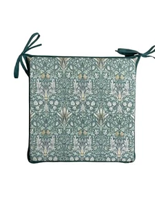 Almohadillas de asiento cuadradas Snakehead Forest verde para comedor/patio/jardín/cocina - Imagen 1 de 5