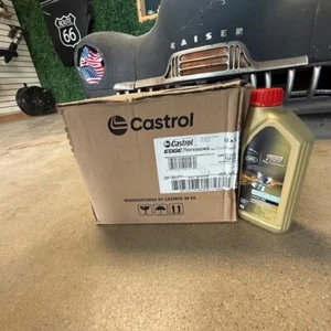 (12) Castrol Edge OEM Land Rover Jaguar Full Synthetic Diesel Oil 91747HTYM - Picture 1 of 4