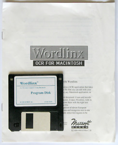 Vintage Macintosh Wordlinx OCR Software and Install Guide