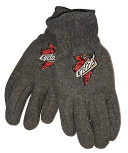 Iona State Cyclones Mens Leather Palm Gloves, NCAA , Gray, L/XL - Picture 1 of 2