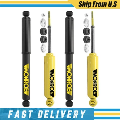 4pcs Monroe Shocks Absorber For 1997-2003 Dodge Ram 3500 Van 5.9L Front Rear _XJ - Image 1 of 4
