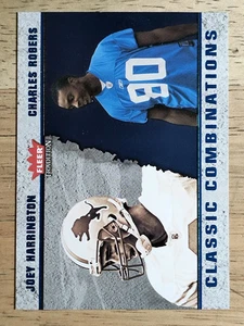 2003 Fleer Tradition Classic Combinations #18 Joey Harrington/Charles Rogers - Picture 1 of 2