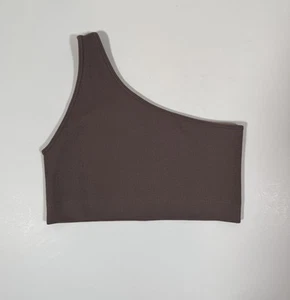 Set Active Sculptflex One Shoulder Ribbed Bra Womens M Workout Yoga - Picture 1 of 5