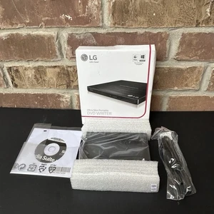 BRANDNEU LG ULTRA SCHLANKER TRAGBARER DVD-BRENNER SP80 MAC & WINDOWS KOMP. 8x DVD+RW - Bild 1 von 7