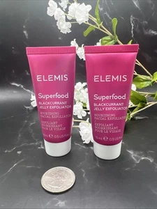 Exfoliante facial Elemis Superfood gelatina de grosella negra .5 oz sellado (2 piezas) R1 - Imagen 1 de 2