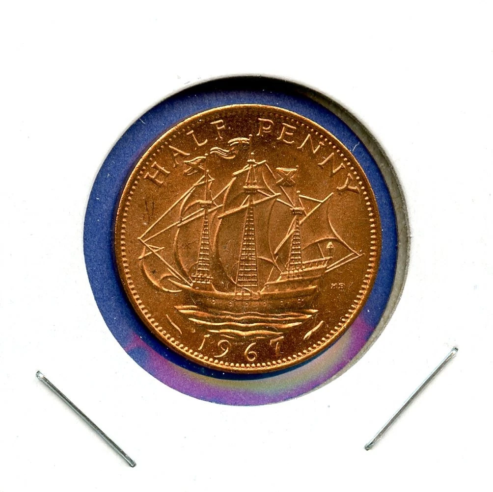 英国半美分硬币1967 | eBay