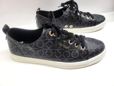 Zapatillas/zapatos para mujer Calvin Klein Michaela Multi Logo TALLA 10M Foto 1 de 4