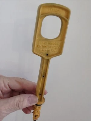 1989 Volvo 740 Yellow Transmission Fluid Dipstick Nice Used OEM — 第 1/4 张图片