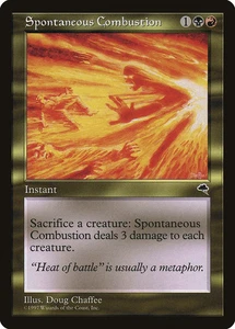 Spontaneous Combustion - 273 / English / Moderately Played - Picture 1 of 1