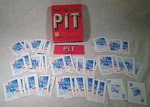 Juego de cartas coleccionables Parker Brothers Pit Bull and Bear 1959 de colección completo - Imagen 1 de 2