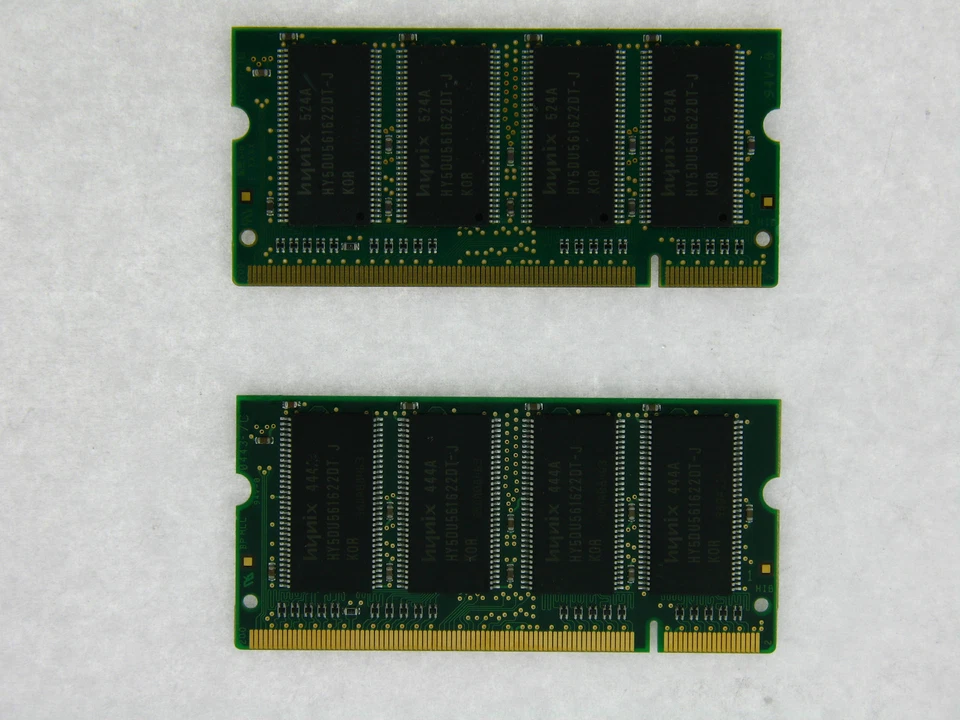 512MB (2X256MB) MEMORY 32X64 PC2700 333MHZ 2.5V DDR 200 PIN SO DIMM - Image 1 of 1