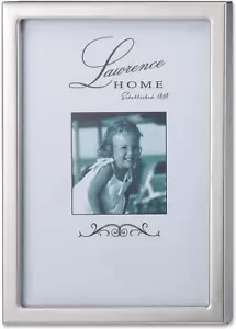 710657 Silver Standard Metal Picture Frame, 5 by 7-Inch - Picture 1 of 12