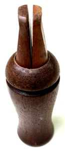 Pato de madera vintage llamada 4" aves acuáticas de caña única, sin marca, envío gratuito - Imagen 1 de 14