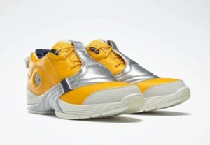 Eric Emanuel EE x Reebok Answer V Iverson giallo taglia 7 EH0408 pepite giallo - Foto 1 di 4