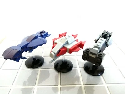 Mega Bloks Halo micro-scale ship X3 - Image 1 of 2