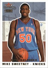 2003-04 Fleer Tradition Draft Day Rookie Basketball Card #269 Mike Sweetney /375