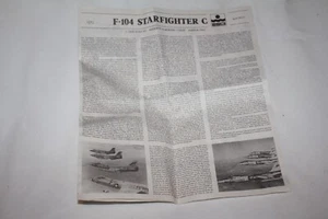 ESCI F-104 StarFighter C 1/72 scale art 9011 Kit nov24 #5D - Picture 1 of 5