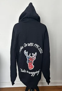 Black Steelers Pull Overr Hoodie With Kangaroo Pouch XL - Picture 1 of 7