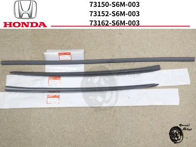 HONDA OEM INTEGRA DC5 ACURA RSX conjunto de moldura de para-brisa dianteiro superior e destro e destro - Imagem 1 de 4