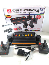Atari Flashback 4 Game Console Includes 76 Games Retro 1980s Gaming Complete