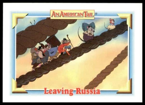 1991 Impel An American Tail: Fievel Goes West #107 Leaving Russia Movie Card - Picture 1 of 2