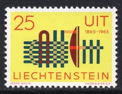 2174 - Liechtenstein 1965 - International Telecommunication Union - ITU - MNH - Image 1 of 2