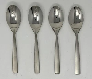 Oneida Stiletto Set of 4 Dinner / Oval Bowl Soup Spoons 7 3/8" - Picture 1 of 1
