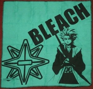 Animax Shueisha Bandai Bleach Soul Goods P2 Gashapon Handkerchief Hitsugaya - Picture 1 of 1