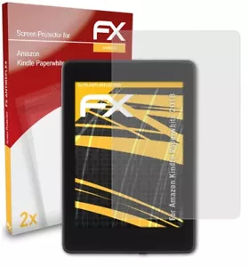 2x Screen Protection Film for Amazon Kindle Paperwhite 2018 matt&shockproof - Picture 1 of 8