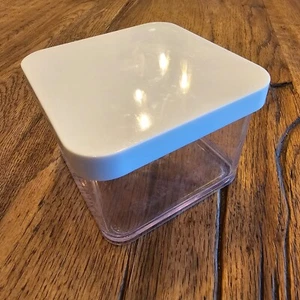 ROTHO Loft Vorratsdose Küchen Behälter Kunststoff mit Deckel 1 Stück 10x10x7cm - Bild 1 von 9