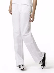NEW WOMEN'S WONDERWINK MINK BOOT CUT DESIGNER CARGO PANTS NURSING UNIFORM 5103 - Picture 1 of 6