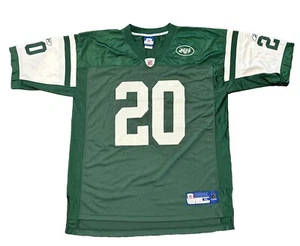 New York Jets Jersey XL Thomas Jones Mens Green Reebok - Picture 1 of 6