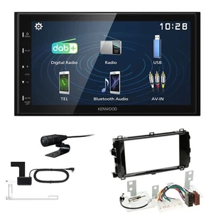 Kenwood 2DIN DAB+ Autoradio für Toyota Auris piano ab 2013 - Bild 1 von 5