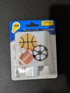 Bolas deportivas niños niñas dormitorio LED luz nocturna decoración del hogar - Imagen 1 de 4