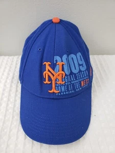 (F5) Nike Y2K 2009 NEW YORK METS INAUGURAL SEASON Baseball Hat Cap Adjustable - Picture 1 of 9