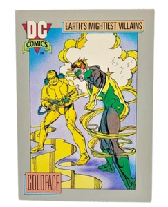 Goldface (DC Cosmic Heroes Series 1, 1992 Impel) - Tarjeta coleccionable - Imagen 1 de 2