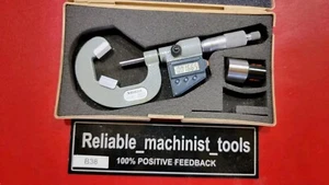 314-713-30 Mitutoyo V-Anvil Micrometer 1-1.6” .00005” 3 Flute Cutting Tool B38 - Picture 1 of 19